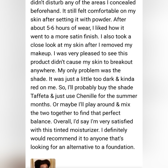 🌸 Sephora Collection Matte Perfection Lightweight Tinted Moisturizer Taffeta 13 - Picture 9 of 10